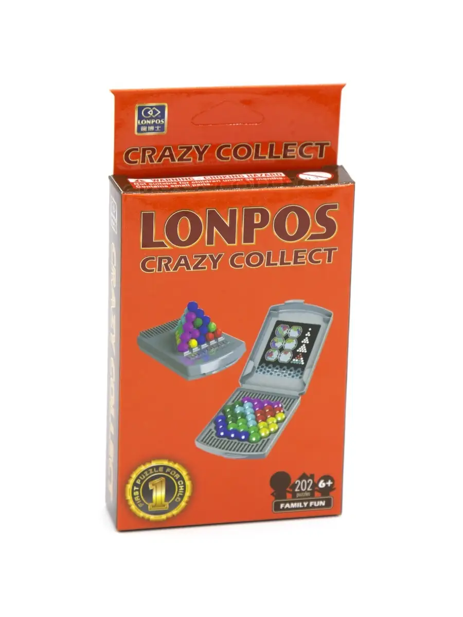 Настольная игра Логический пазл Lonpos Crazy Collect 202 задачи Головоломка  54721130 купить в интернет-магазине Wildberries