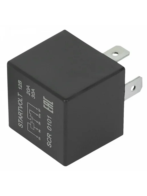 STARTVOLT Реле 5 контактное 12V 20 30А без кронштейна без резистора, вариант, фото 8