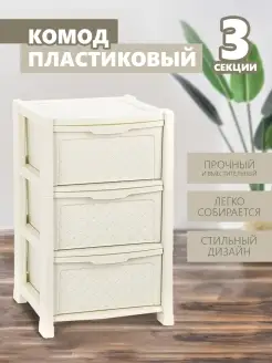 Комод пластиковый с ящиками для игрушек и одежды elfplast 54763524 купить за 2 613 ₽ в интернет-магазине Wildberries