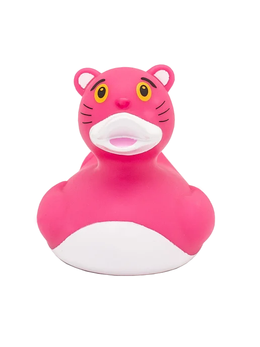 Funny Ducks Игрушка для ванны, уточка "Розовая пантера" 1314, розовый, фото 3