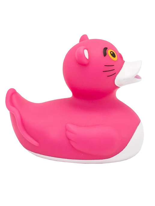 Funny Ducks Игрушка для ванны, уточка "Розовая пантера" 1314, розовый, фото 5