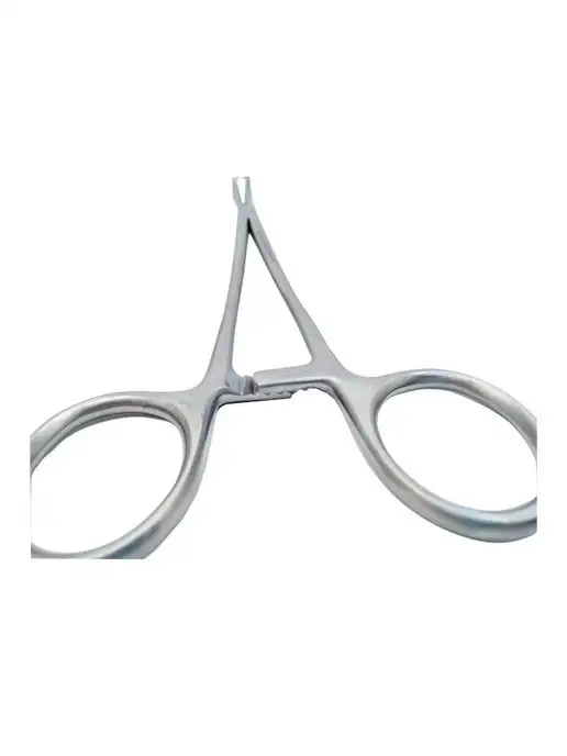 surgicon Корнцанг изогнутый 260 мм, серый, фото 4
