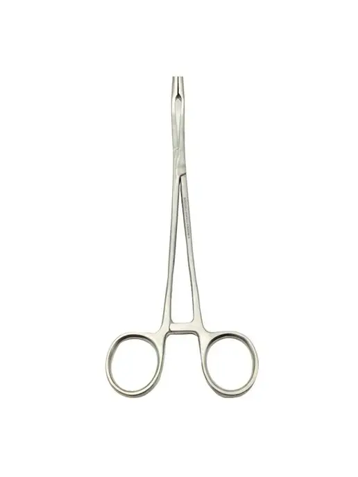 surgicon Корнцанг изогнутый 260 мм, серый, фото 5
