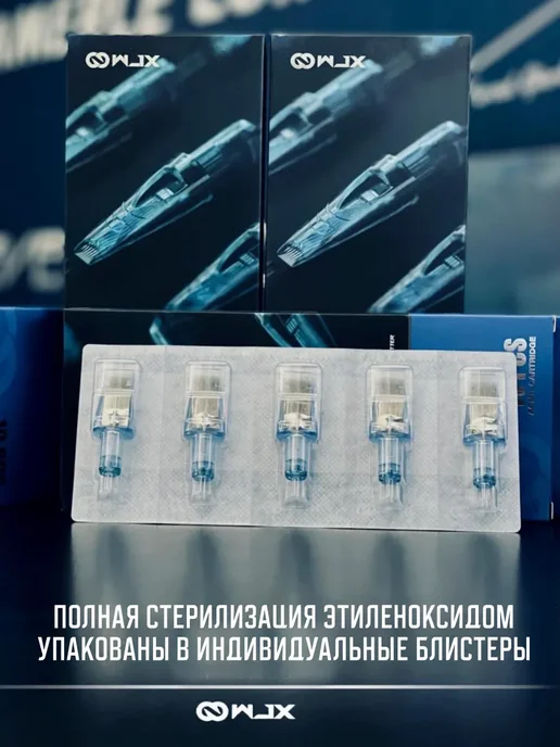 WJX Картриджи иглы для тату машинки и перманента 0803RL 25 3RL, и перманента 3RL, фото 8