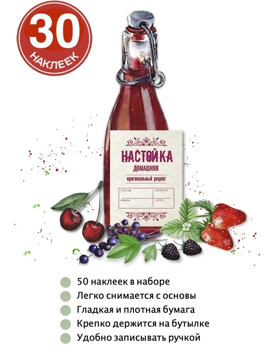 Наклейки на бутылку PANTRY VITKOV 54814806 купить в интернет-магазине  Wildberries