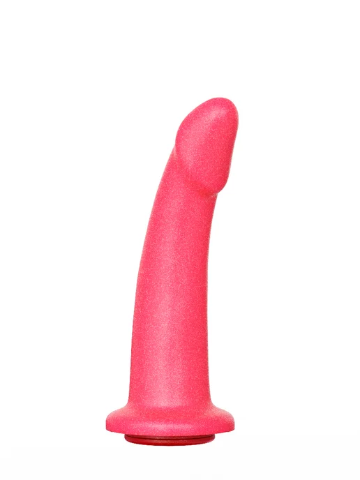 Lovetoy Анальная пробка с коннектором для страпона 17 см, розовый