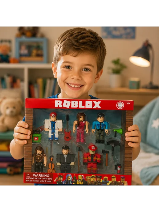 Roblox Фигурки Роблокс игрушки, желтый, фото 2