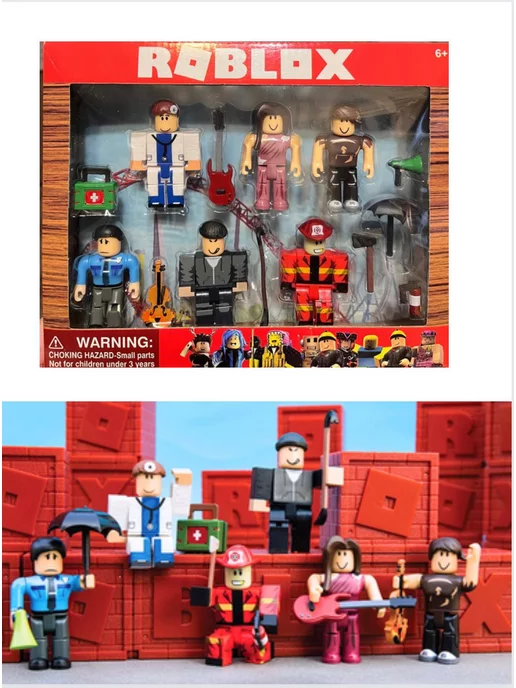 Roblox Фигурки Роблокс игрушки, желтый, фото 4