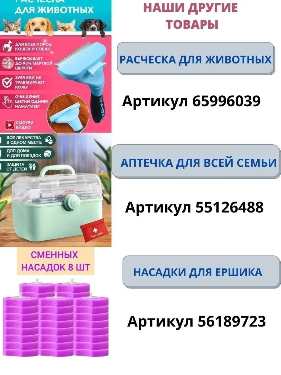 Аптечка домашняя контейнер дорожный для лекарсств Homelabshop 55125920  купить в интернет-магазине Wildberries