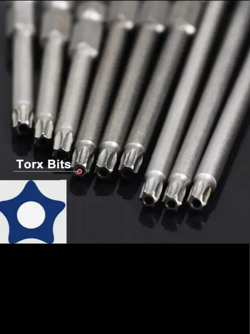 A-Market Набор бит с шестигранным хвостовиком TORX 75 мм 11шт, 11 шт, фото 5