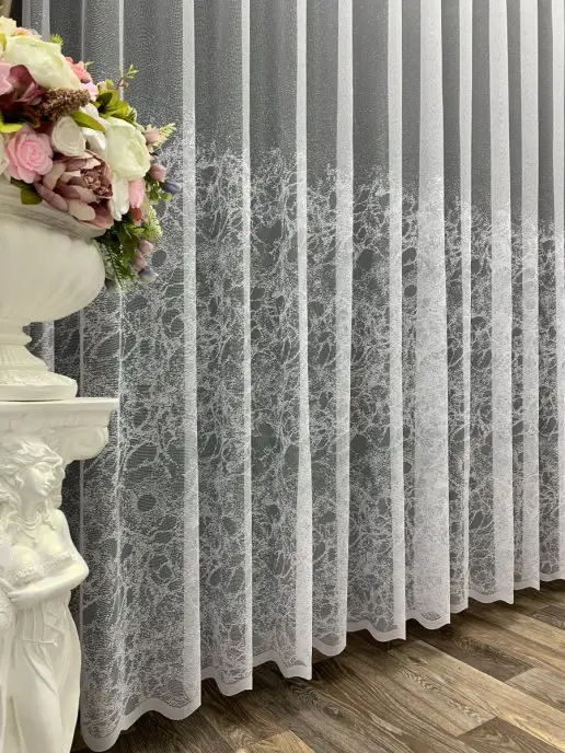 GERGER Тюль, белый, фото 4