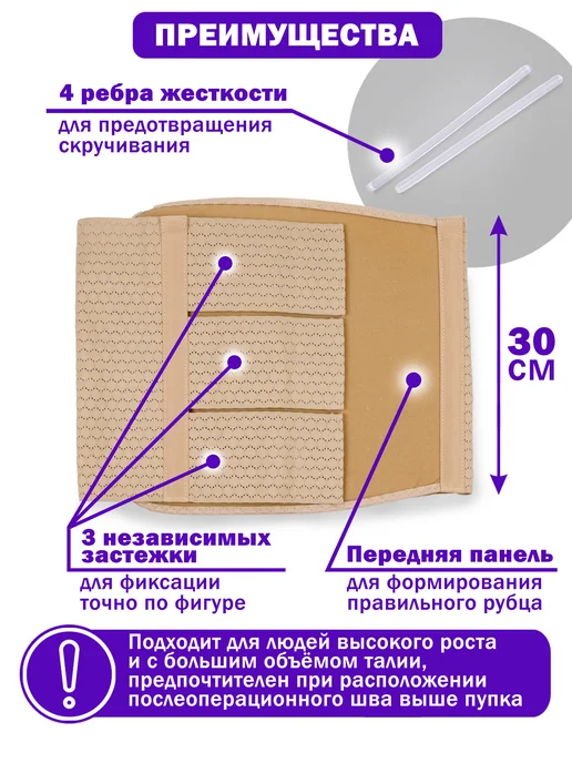 Trives Бандаж послеоперационный на брюшную полость, вариант, фото 2