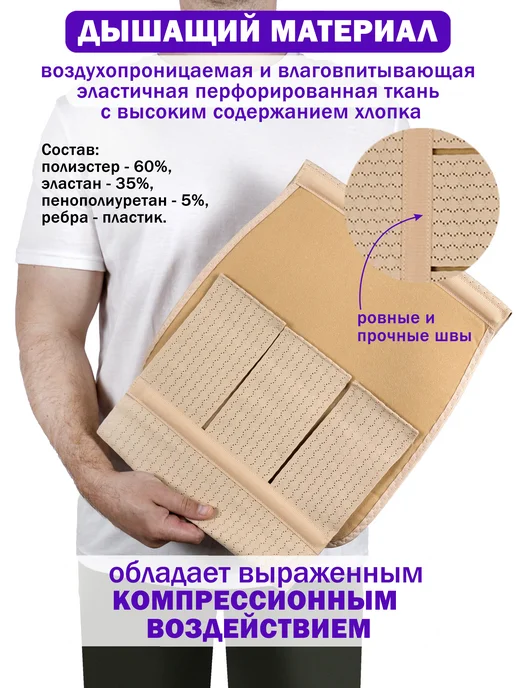 Trives Бандаж послеоперационный на брюшную полость, вариант, фото 5