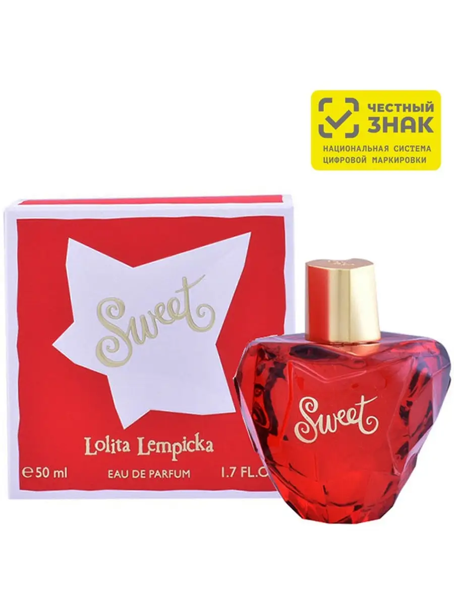 Sweet Парфюмированная вода женская 50мл Lolita Lempicka 55289786 купить за  4 460 ₽ в интернет-магазине Wildberries