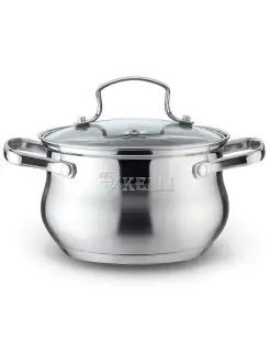 KELLI Кастрюля из нержавеющей стали KL-4255
