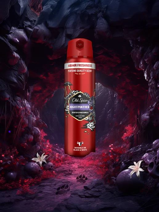 Old Spice Дезодорант мужской спрей Night Panther 150 мл, 150 мл, фото 5