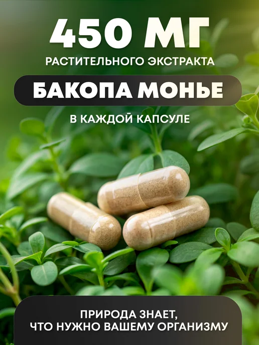 aTech nutrition Бакопа монье ноотроп для мозга, вариант, фото 3