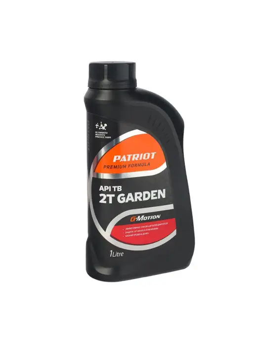 PATRIOT Масло минеральное G-Motion 2Т GARDEN 1л, моторное, 1 л