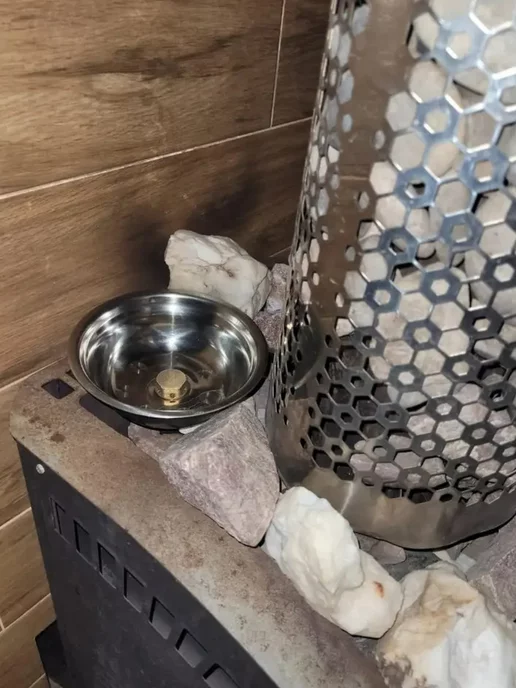 R-SAUNA Паровая пушка. Парогенератор для бани и сауны. Испаритель, черный, фото 8