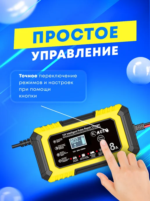 BL-Avto Зарядное устройство для аккумулятора автомобиля Lifepo4, вариант, фото 3