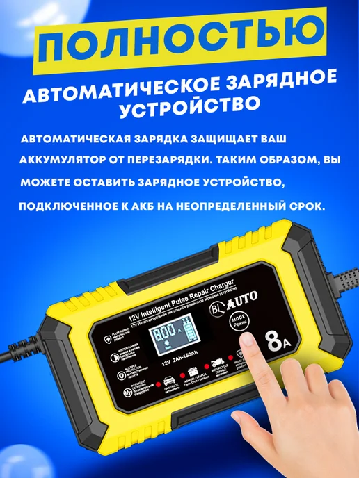 BL-Avto Зарядное устройство для аккумулятора автомобиля Lifepo4, вариант, фото 7