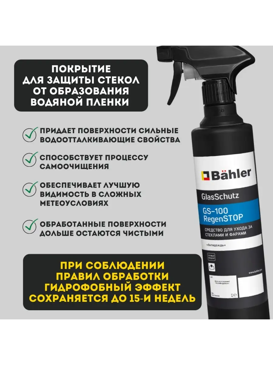 Средство антидождь для стекла автомобиля защита от влаги ТД ВЫГОДА 55973496  купить за 1 479 ₽ в интернет-магазине Wildberries