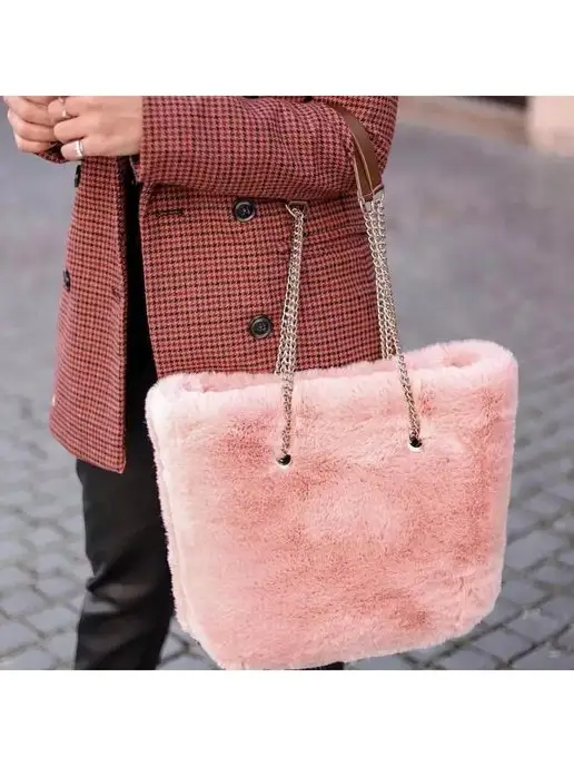 O bag Ручка для сумки, бежевый, фото 4