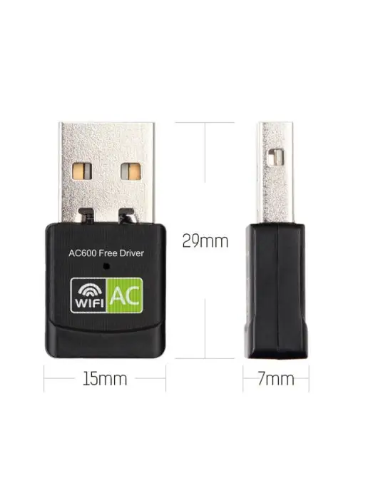 AC usb wifi адаптер для ПК и ноутбука, вариант, фото 4
