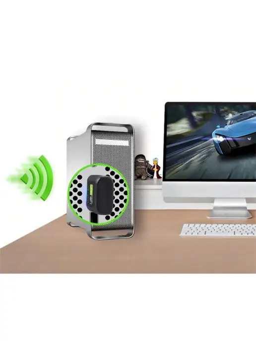 AC usb wifi адаптер для ПК и ноутбука, вариант, фото 7