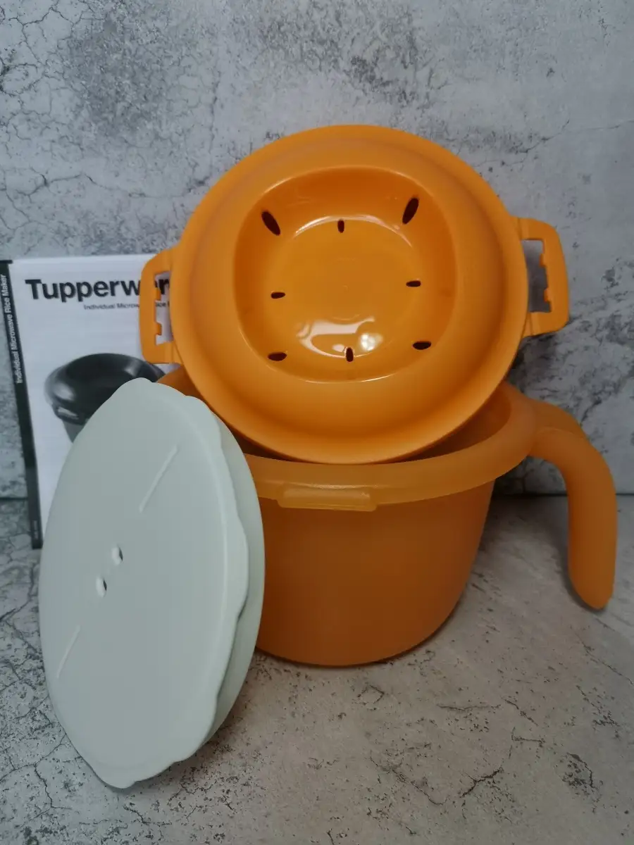 Зерноварка порционная для СВЧ 550 мл Рисоварка Tupperware 56925804 купить в  интернет-магазине Wildberries