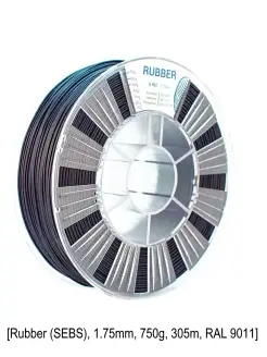 Rubber (SEBS) пластик для 3D принтеров 1.75мм 750г REC 57139730 купить за 4 362 ₽ в интернет-магазине Wildberries