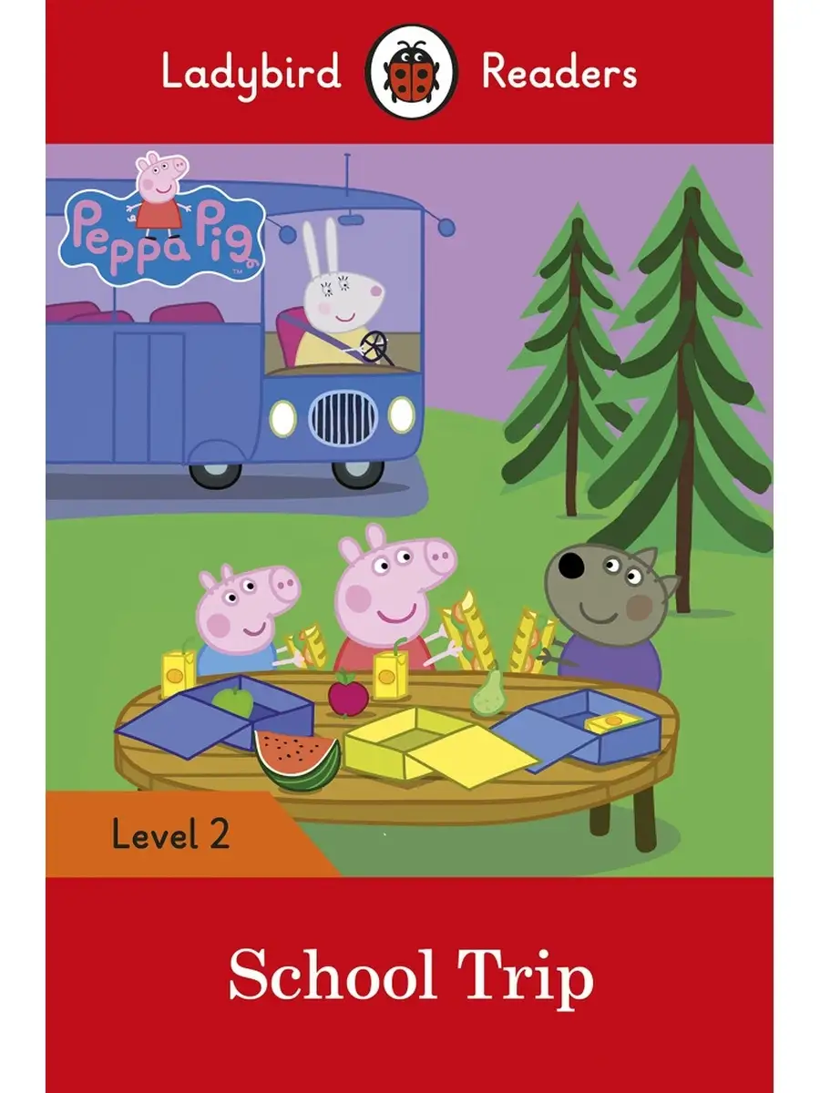 Ladybird: Peppa Pig: School Bus Trip +downloadable audio LADYBIRD 57220155  купить за 554 ₽ в интернет-магазине Wildberries