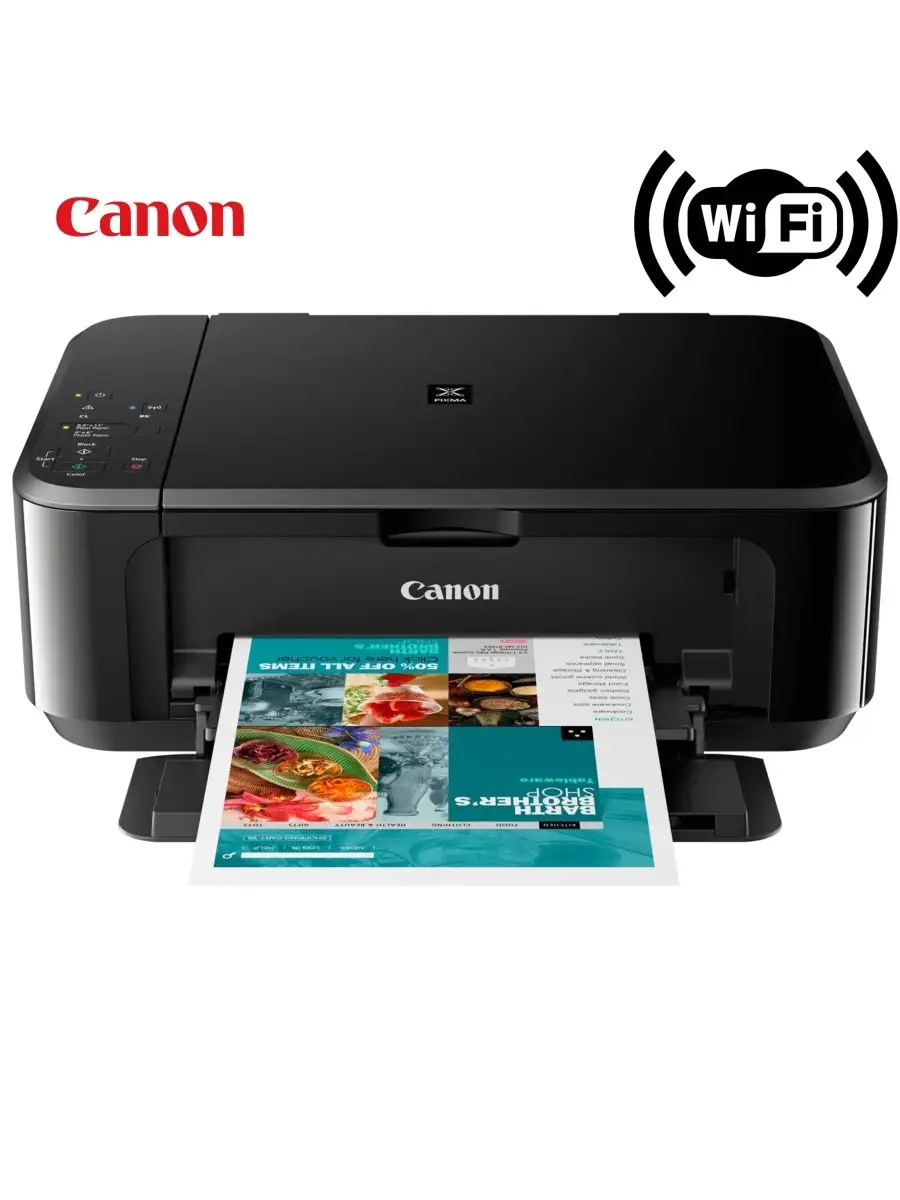 Принтер струйный цветной 3в1 с Wi-Fi CANON 57222793 купить в  интернет-магазине Wildberries