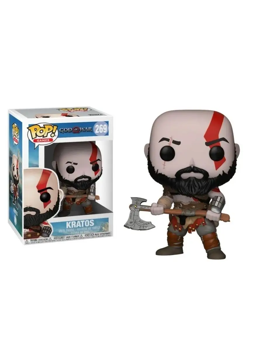 Кратос с Клинками Хаоса (Kratos из игры Бог войны) Funko 57231480 купить за  1 975 ₽ в интернет-магазине Wildberries