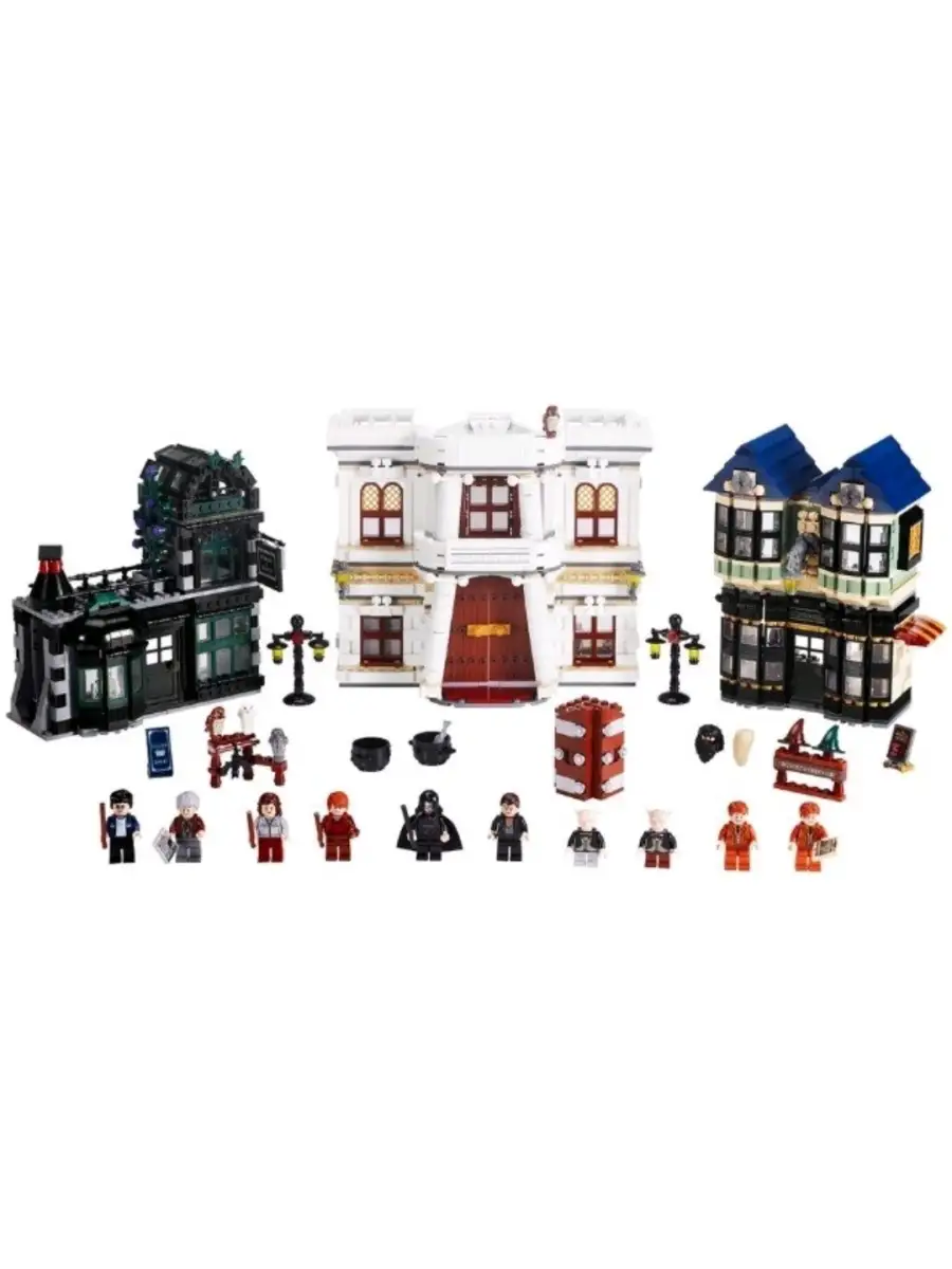 Конструктор Гарри Поттер Harry Potter Косой переулок LEGO 57391422 купить  за 7 856 ₽ в интернет-магазине Wildberries