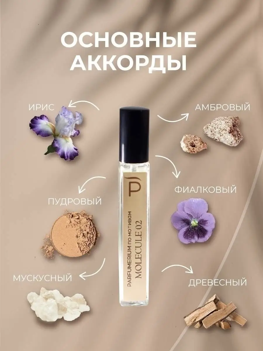 Духи Молекула 02 Parfumerium 57434555 купить за 490 ₽ в интернет-магазине  Wildberries