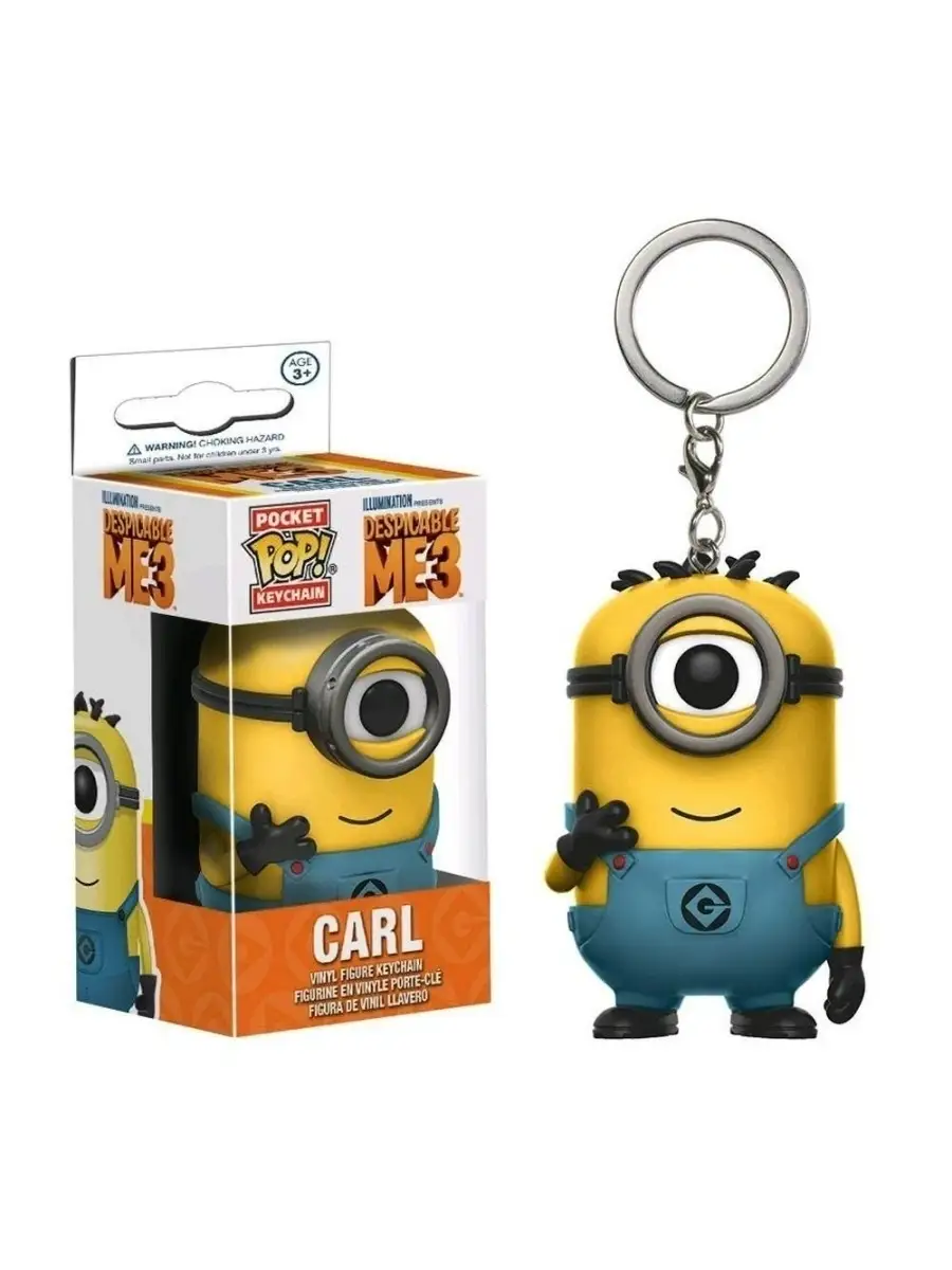 Карл миньон (Carl Minion) из мультика Гадкий я Funko 57448387 купить за 832  ₽ в интернет-магазине Wildberries