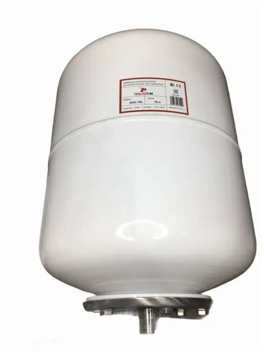 AQUATIM Расширительный бак для ГВС 19 л 3 4, 8 бар, 19 л, фото 4
