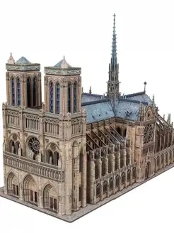 Нотр-Дам де Пари (Notre Dame de Paris). Сборная модель Умная Бумага 57535180 купить за 3 618 ₽ в интернет-магазине Wildberries