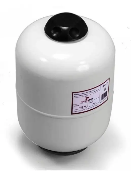 AQUATIM Расширительный бак для ГВС 5 л вертикальный 3 4, 5 л, фото 4