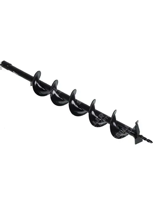 HUTER Шнек (бур) для мотобура для грунта и почвы AG-100, вариант, фото 8