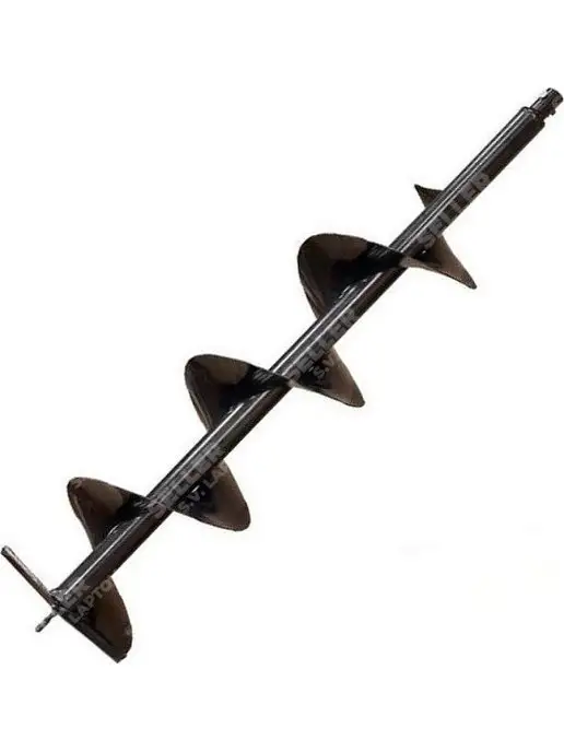 HUTER Шнек (бур) для мотобура для грунта и почвы AG-300, вариант, фото 6