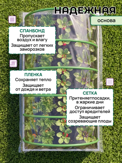САДОВКИН Дуги парниковые, Длина 3м (6 штук), 2 м, фото 4