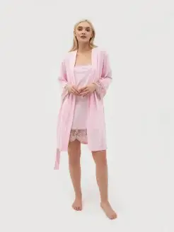 Халат домашний с ночной сорочкой комплект KAFTAN 57798870 купить за 1 255 ₽ в интернет-магазине Wildberries