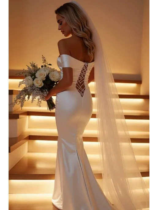 WedDay Фата свадебная длинная с гребнем, вариант, фото 7