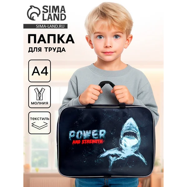 Папка школьная Акула