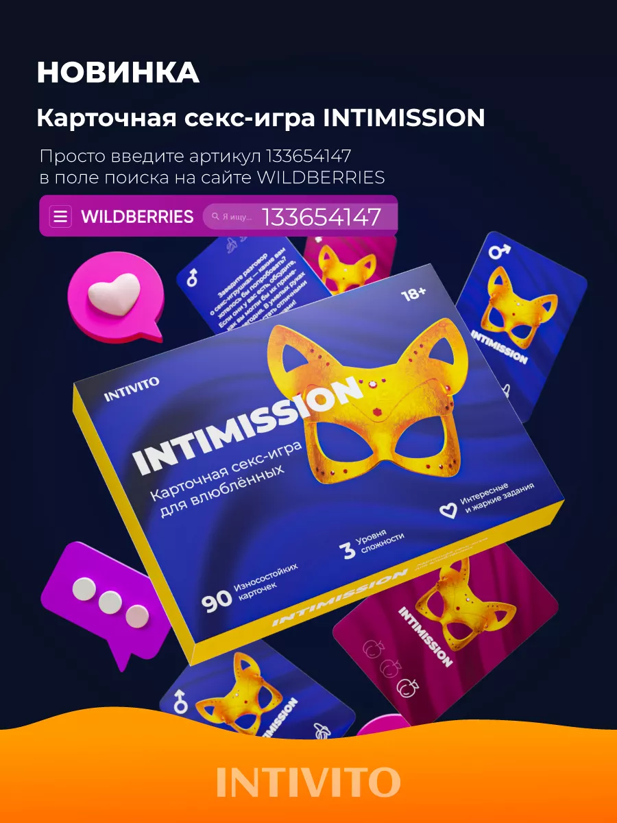 Вибратор мощный интимный игрушка для взрослых 18+ Intivito 58006279 купить  за 687 ₽ в интернет-магазине Wildberries