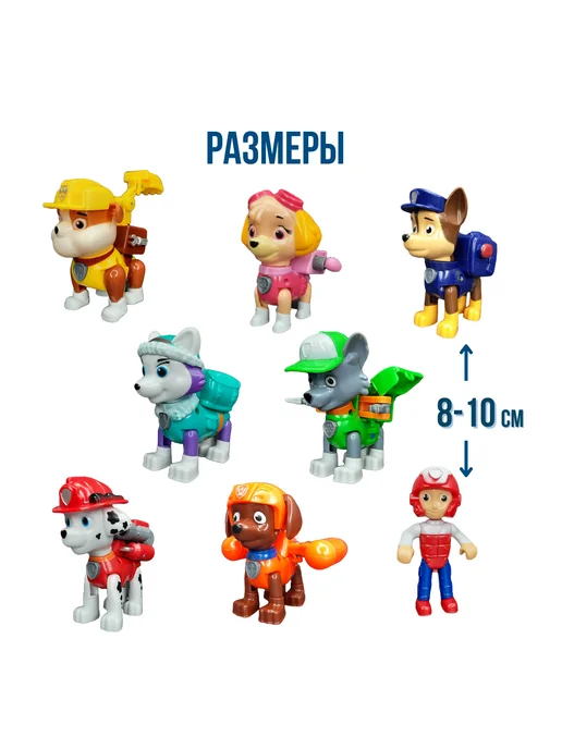 Собака Swat Игровой набор 8 фигурок, синий, фото 2