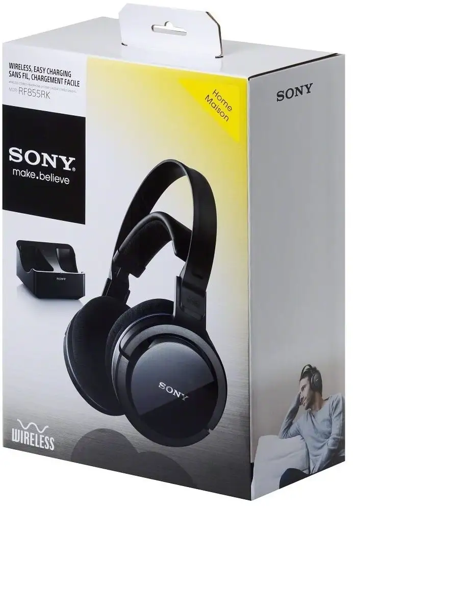 Беспроводные радиочастотные наушники MDR-RF855RK Sony 58113236 купить в  интернет-магазине Wildberries