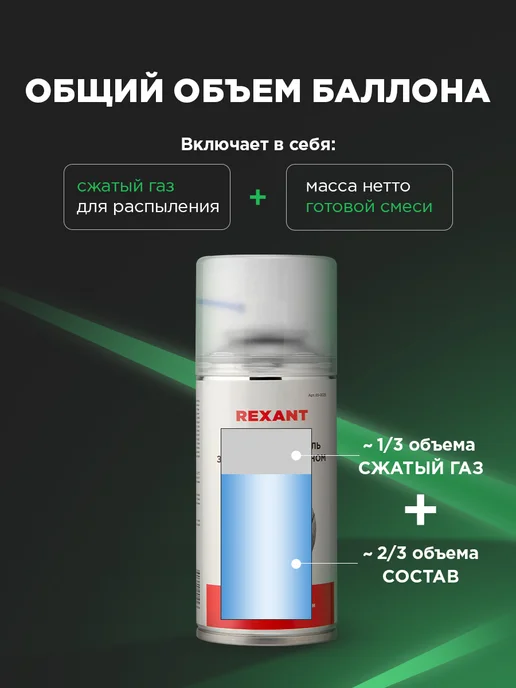 REXANT Размораживатель замков с силиконом, 210 мл, фото 6